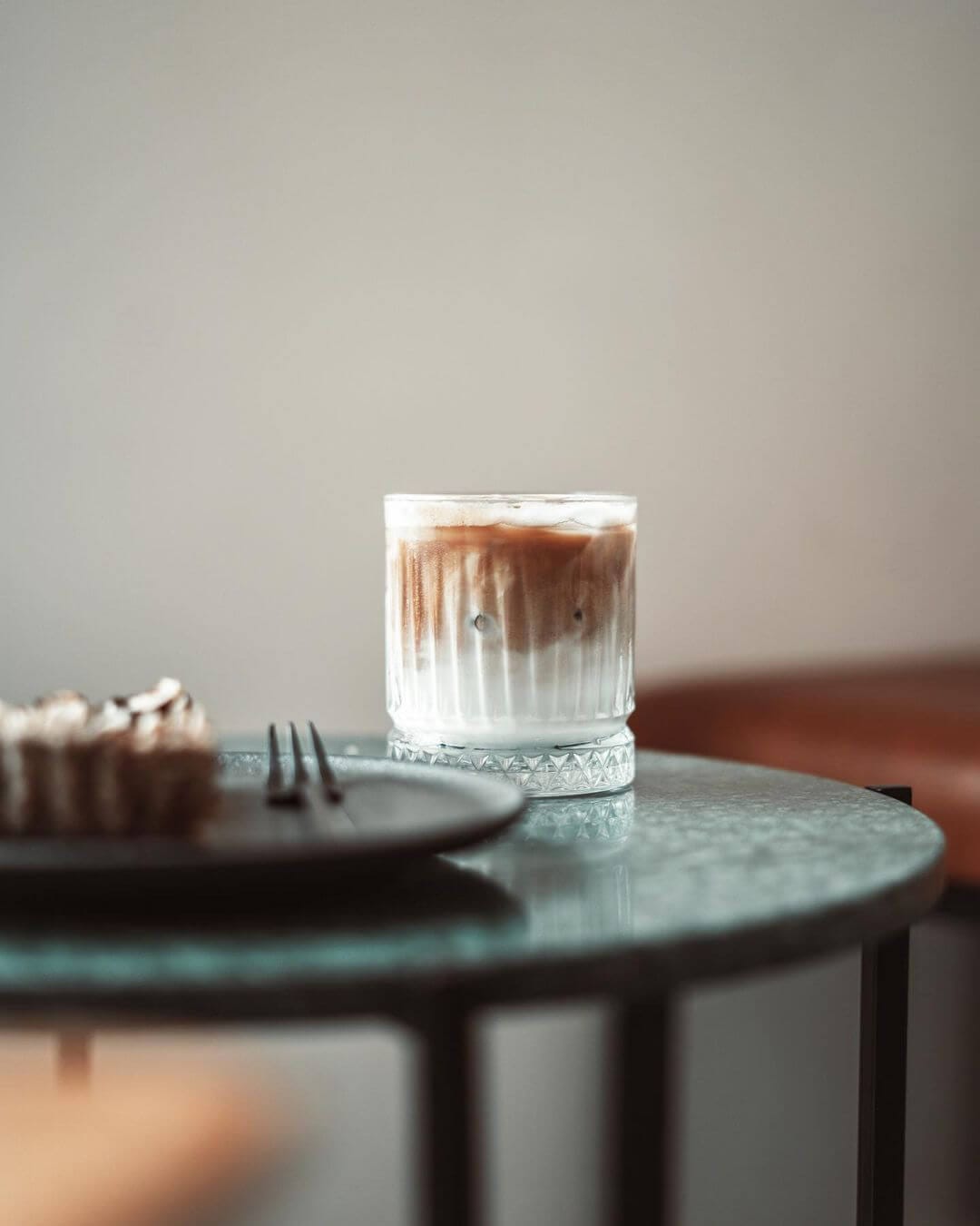 Rooster Coffee drink with milk