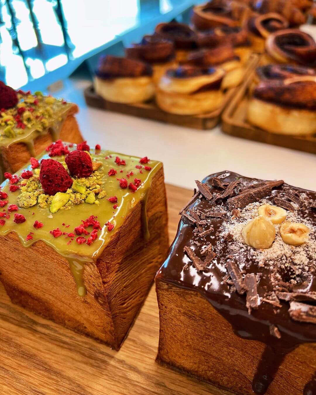 Lana's Corner cube croissants