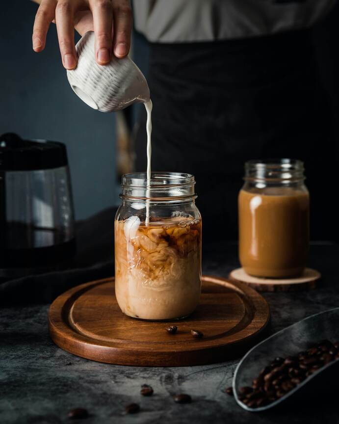 specialty kava z mlekom