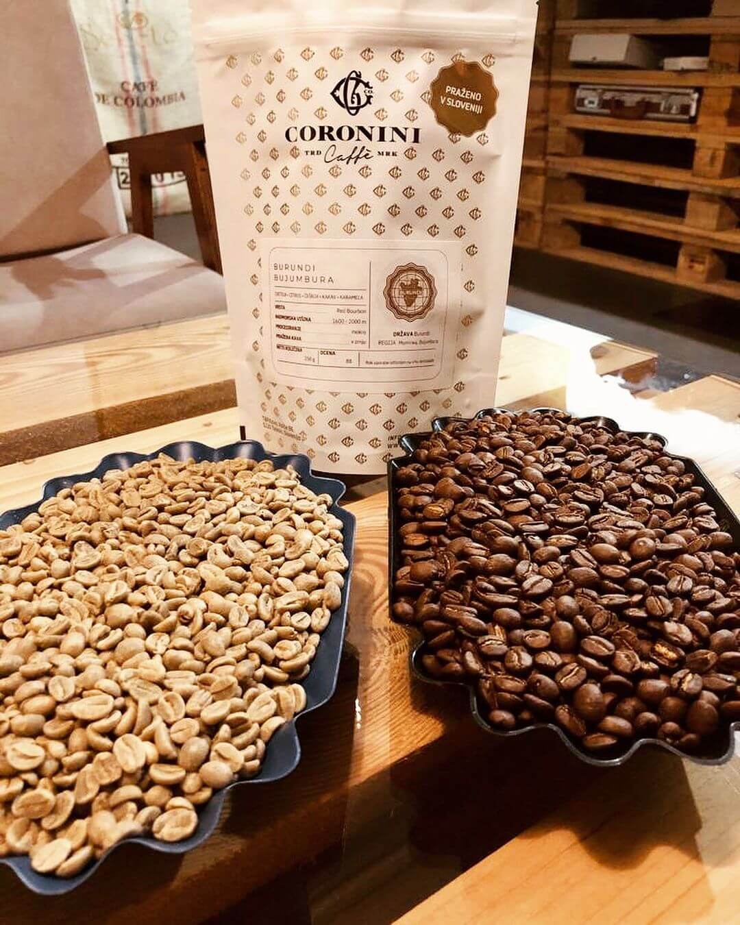 Coronini coffee beans