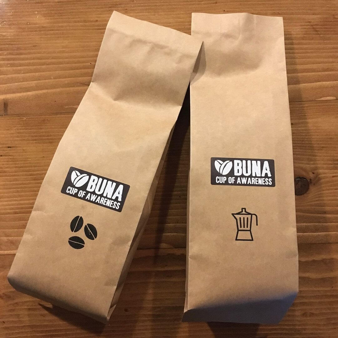 Kava v embalaži Buna