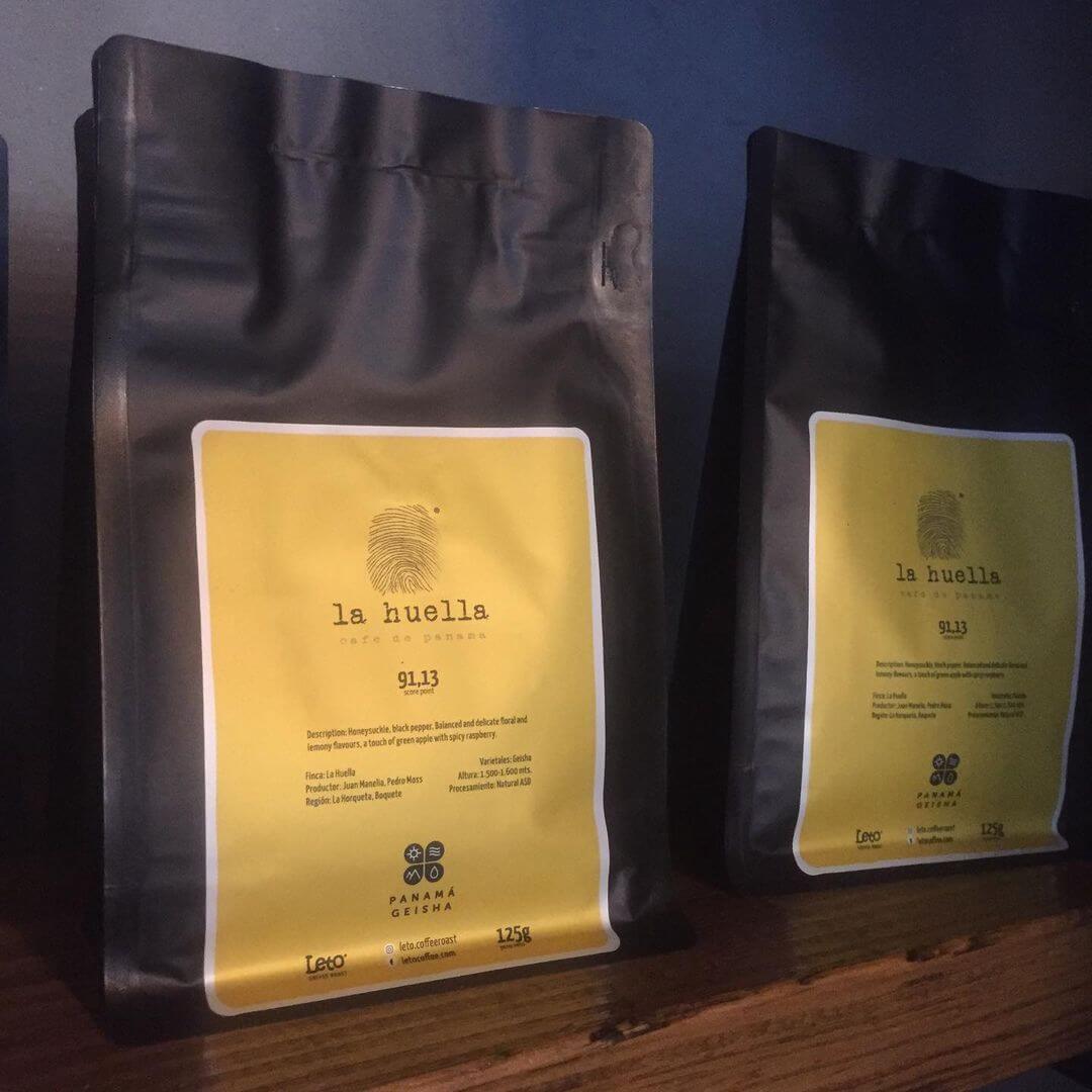 La Huella coffee