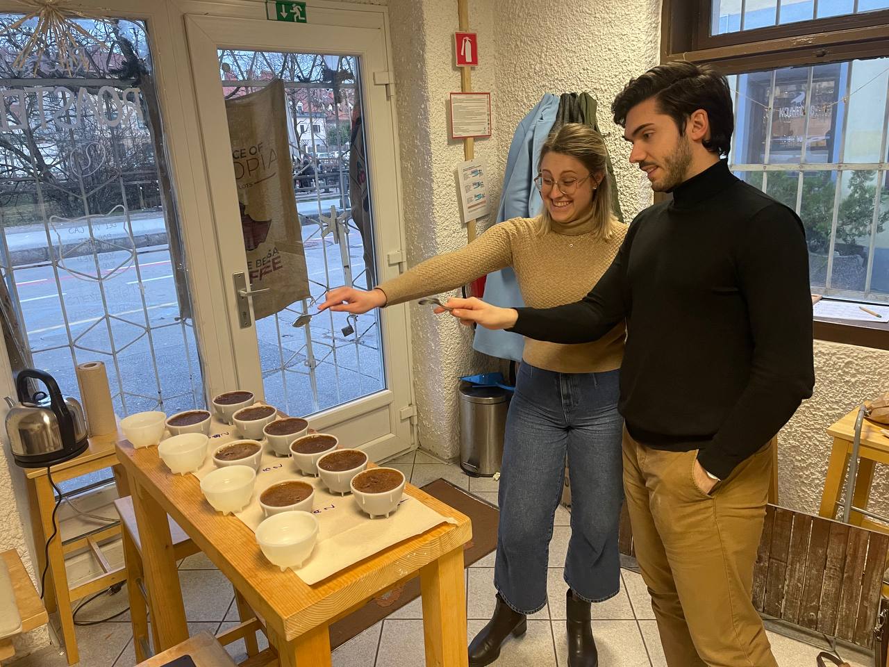 Coffee sensory skills training in Ljubljana