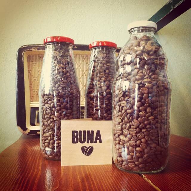 Buna roasted coffee