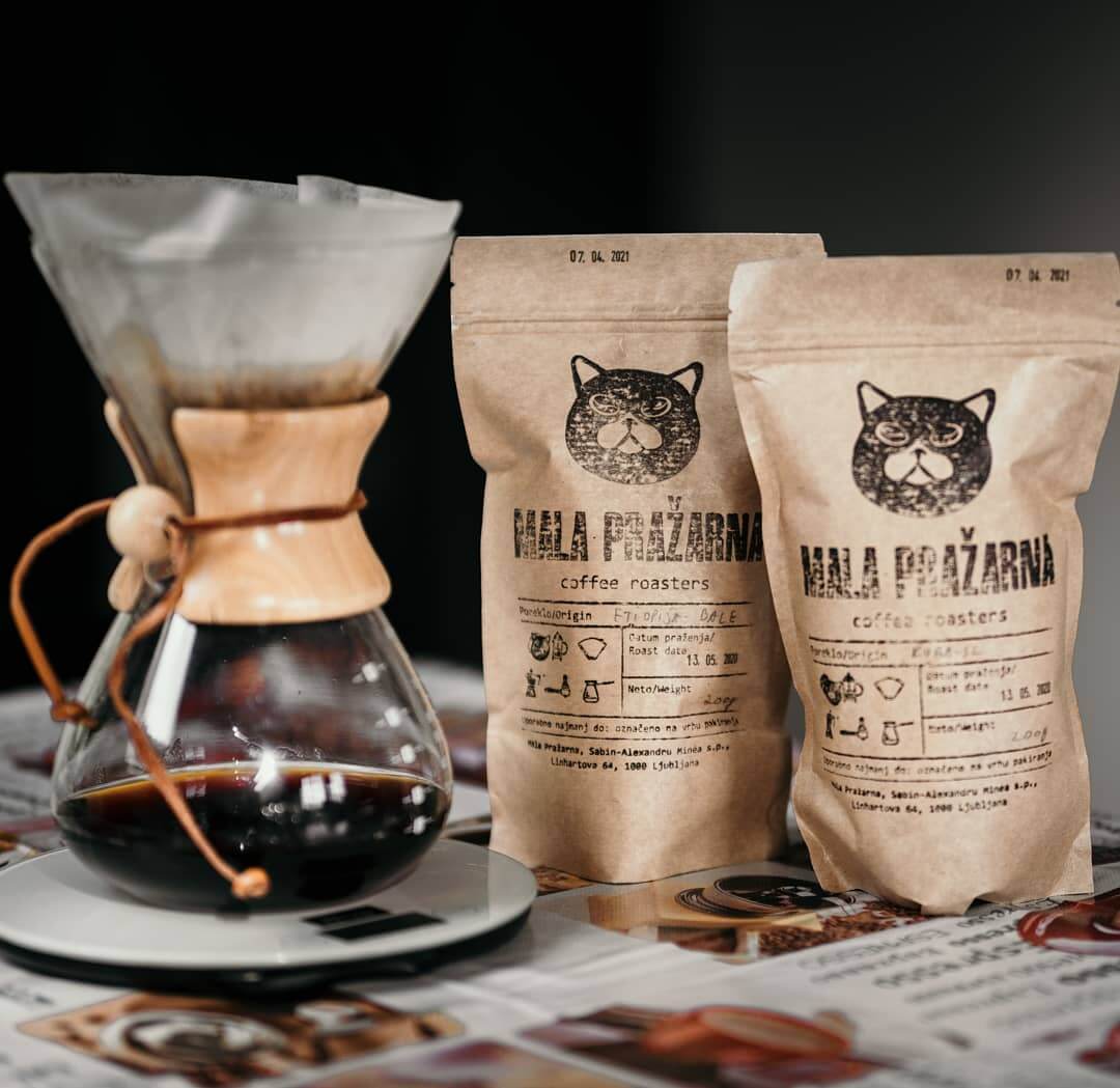 Mala Pražarna roasted coffee