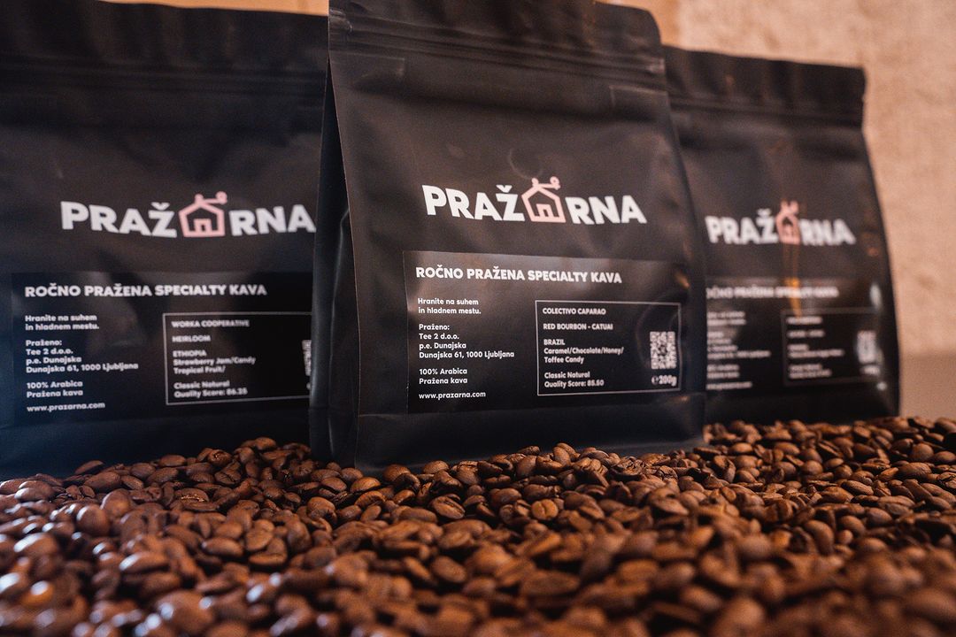 Pražarna roasted coffee