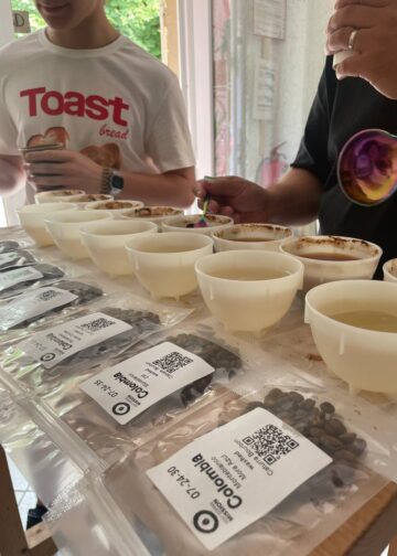 coffee cupping