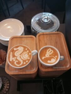 latte art Slovenia