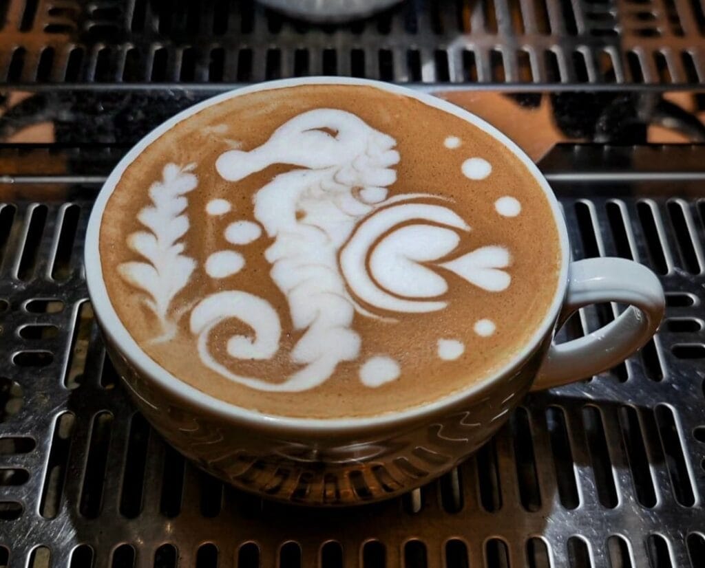 Sandra Pasic latte art