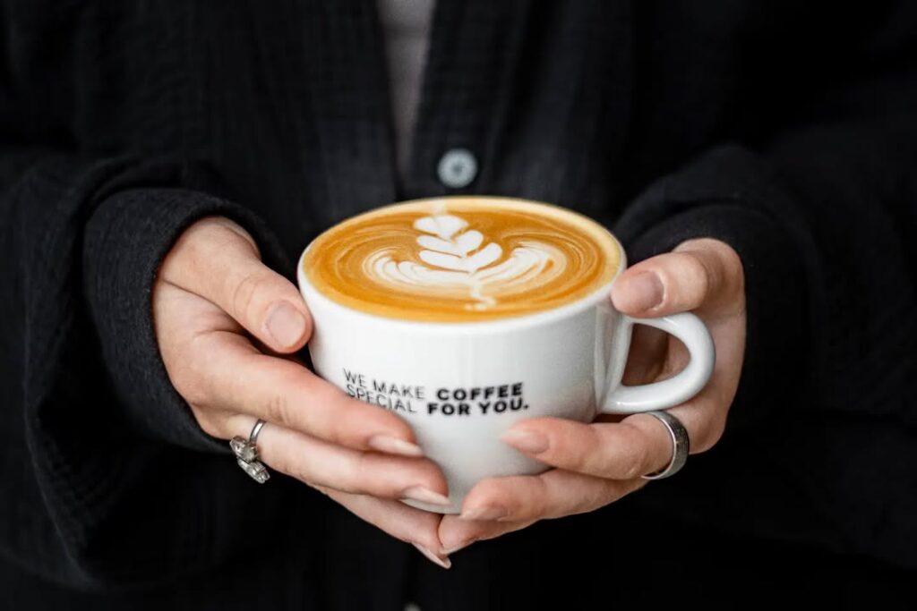 Kavarna Cukrarna coffee