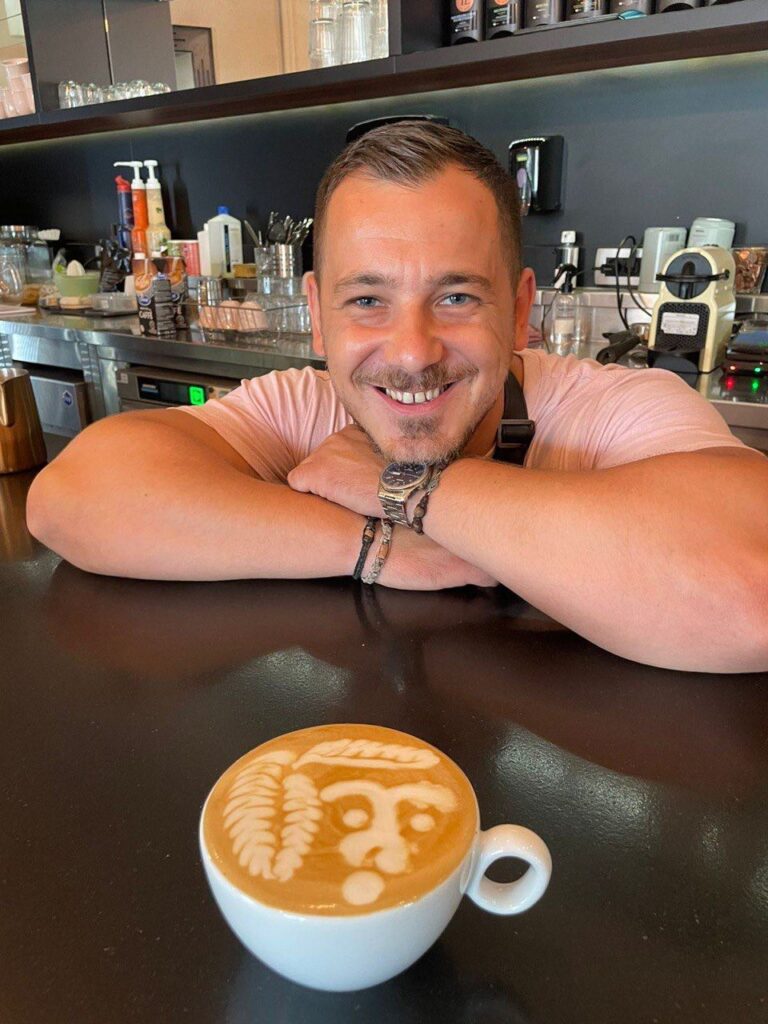 latte art workshop from Eldin Menzilovic